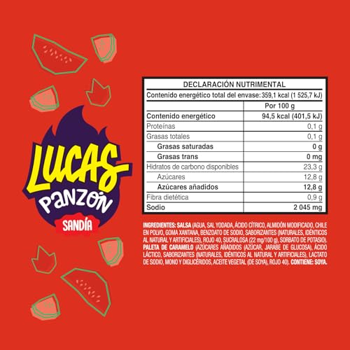 Lucas Chamoy Sweet And Sour Chamoy Flavored Powder, 0.71 Ounce