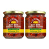 Sun-Dried Tomatoes in Oil, 16oz (Pack of 2) Julienne Cut with Herbs by CALIFORNIA SUN DRY | Gluten-Free and Antioxidant Rich