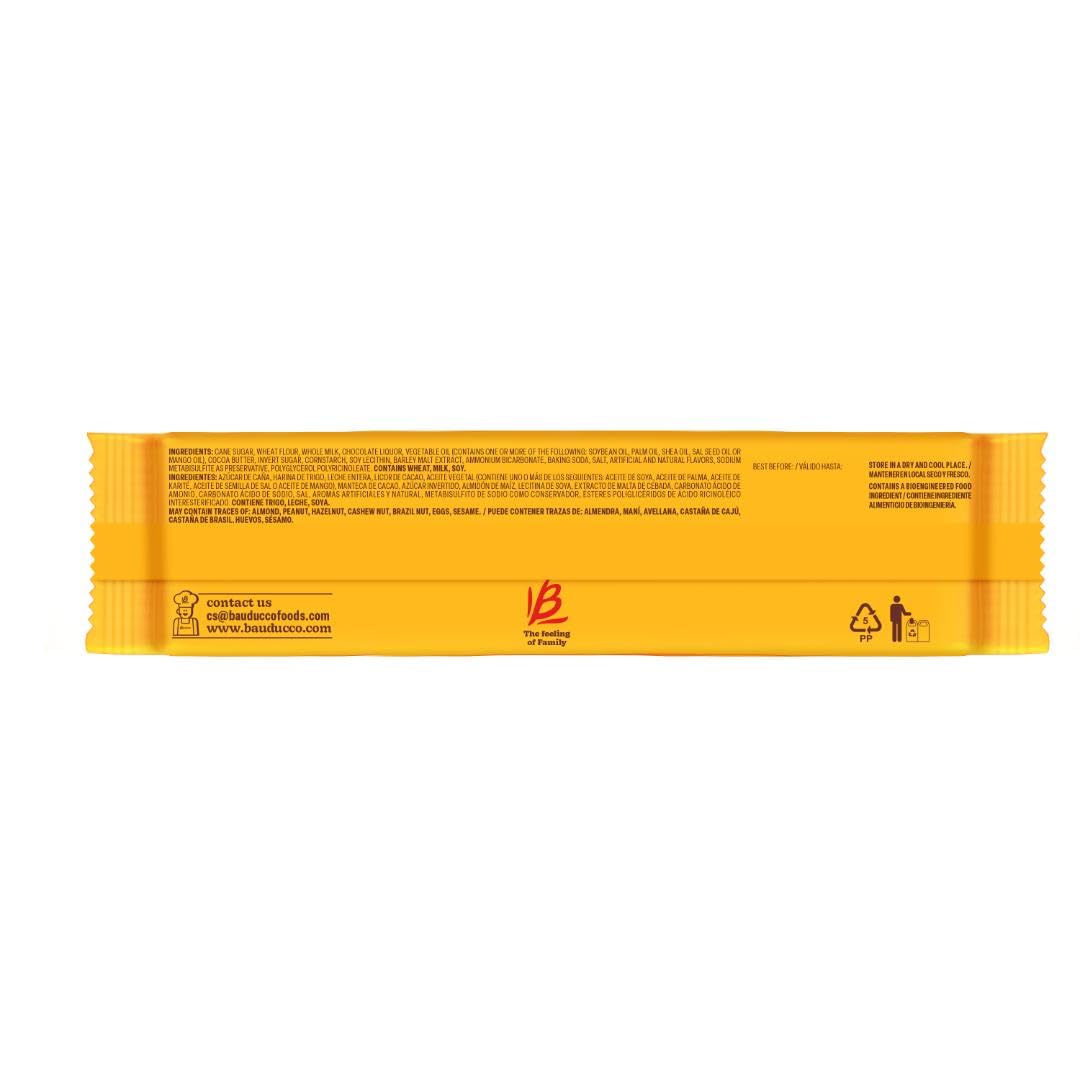 Bauducco Choco Biscuit Cookies - Crispy & Delicious - Delicious Sweet Snack or Dessert - 2.8 oz (Pack of 1)