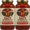 Rao's Homemade All Natural Marinara Sauce, 24 Ounce (Pack of 2) Pack of 2