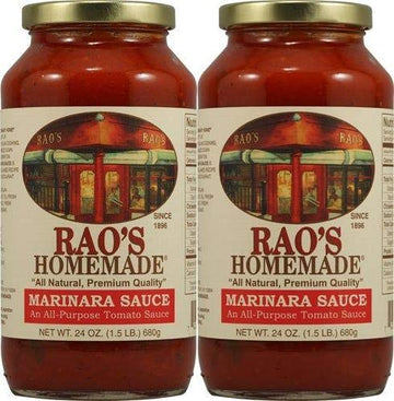 Rao's Homemade All Natural Marinara Sauce, 24 Ounce (Pack of 2) Pack of 2
