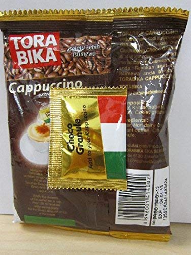 Torabika Cappuccino Instant Coffee 20-Ct, 500 Gram