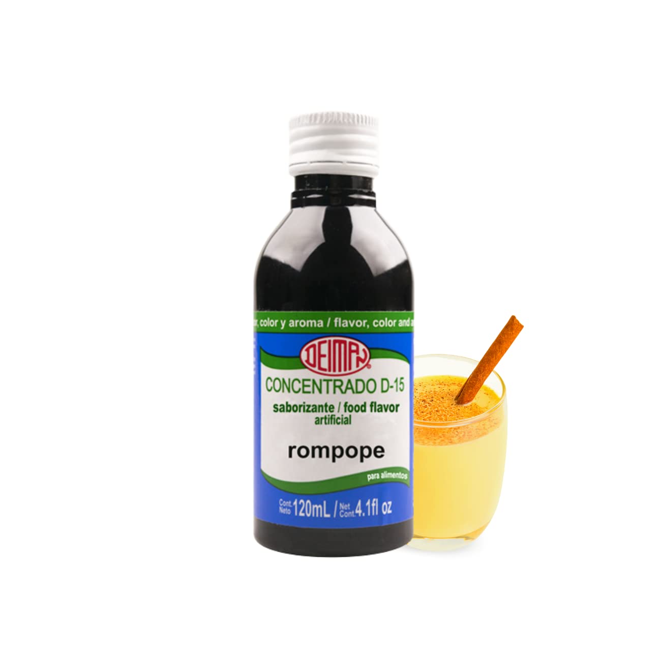 Deiman Artificial Food Flavoring Eggnog Concentrate E-15 (4 Fl Oz)