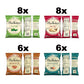 Miss Vickie s Kettle Cooked Potato Chips, Variety Pack, 1.375 Ounce (Pack of 28)