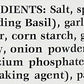 Jane's Krazy Seasonings Mixed-Up Basil Seasoning, 5 Ounce