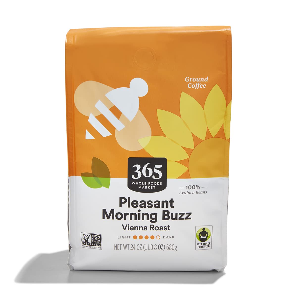 365 By Whole Foods Market, Coffee Pleasant Morning Buzz, 24 Ounce