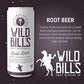 Wild Bills Root malt-inspired Soda - Classic Craft Soft Drink, Caffeine Free, Gluten Free, 12 Oz, 12 Pack, Model WBSD16