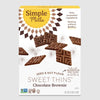 Semple Mills Seed and Nut Flour Sweet Thins, Chocolate Brownie, Gluten-Free, 4.25 oz