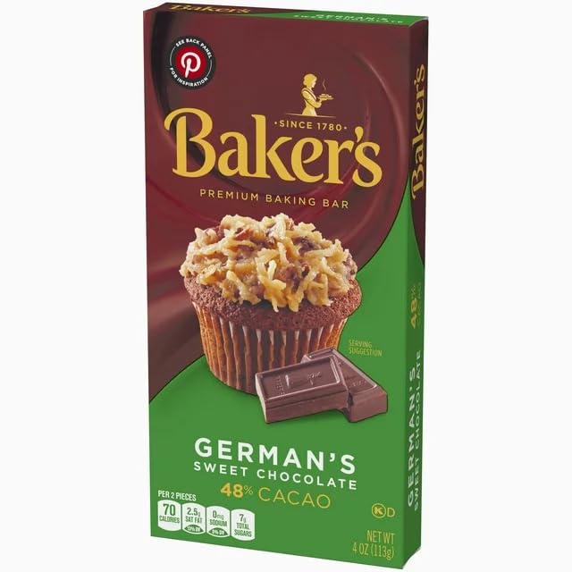 Bakers Sweet German Chocolate, 4 Oz
