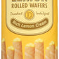 Dolcetto Lemon Rolled Wafers 3 Oz. (Pack Of 12)