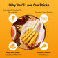 Daiya Dairy Free Mozzarella Style Vegan Cheese Sticks