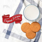 Nyakers Swedish Original Ginger Snaps Cookies 26.4 Oz. Gingersnaps in Botanical Mail Safe Tin - Gifts for Christmas, Birthday, o