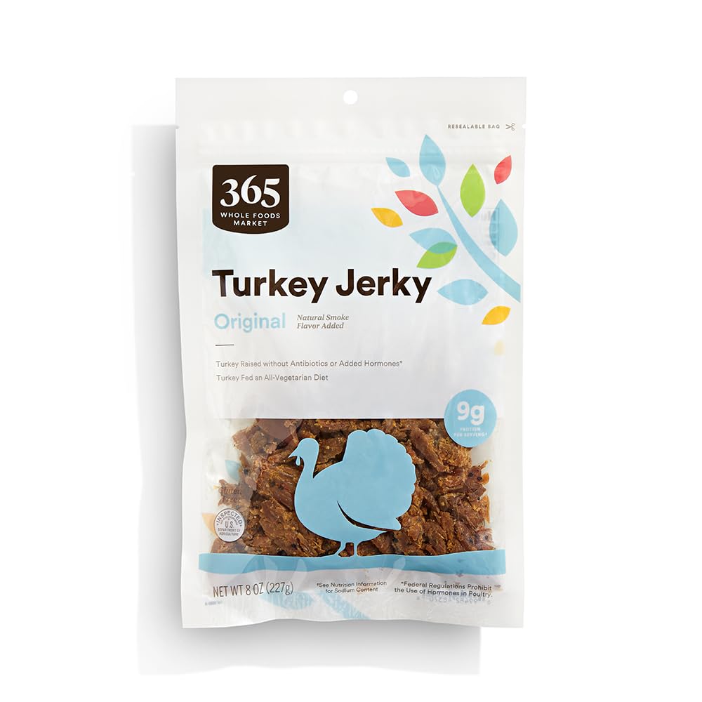 365 by Whole Foods Market, Original Turkey Jerky, 8 Ounce