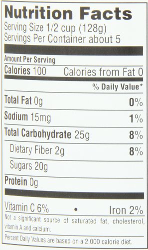 INDIAN SUMMER Chunky Cherry Applesauce, 23 Ounce (Pack of 6) - Delicious, All-Natural Fruit Puree for Snacking & Cooking