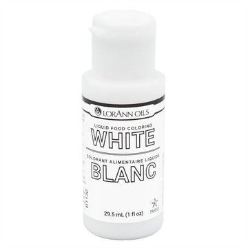 Lorann White Liquid Food Color, 1 Ounce Squeeze Bottle