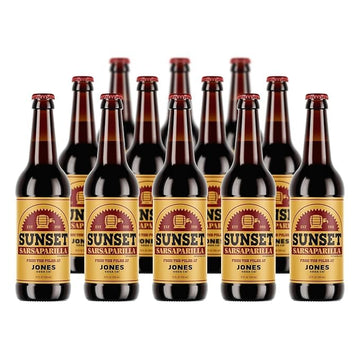 Sunset Sarsaparilla 12Oz Jones Bottle | 12 Pack Highly Collectable Limited Timed Offer