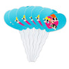 GRAPHICS & MORE Powerpuff Girls Cupcake Picks Set of 6, Acrylic, Multi-Color Decoration