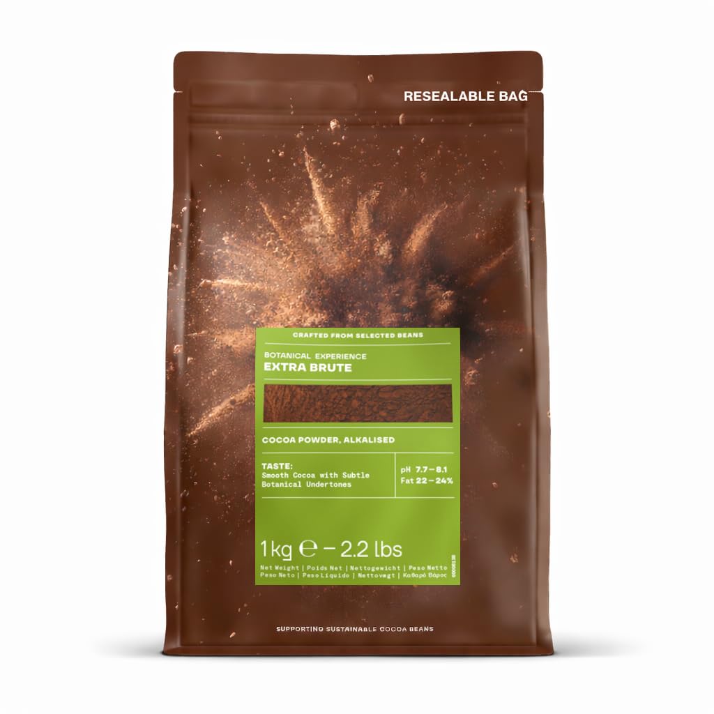 Extra Brute Cocoa Powder - Dutch Processed - 2.2 Lb (1 Kg) Bag