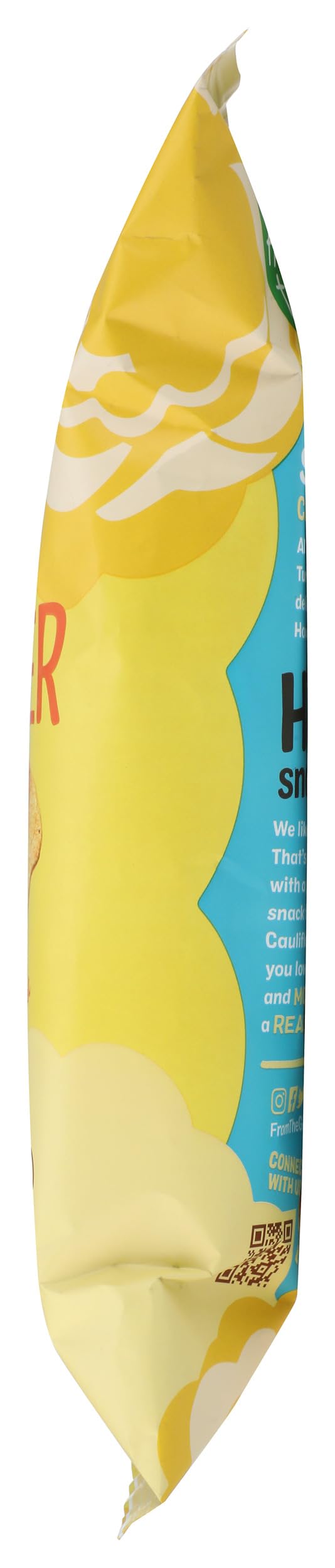 REAL FOOD FROM THE GROUND UP Sea Salt Cauliflower Chips, 3.5 OZ, Pack of 1