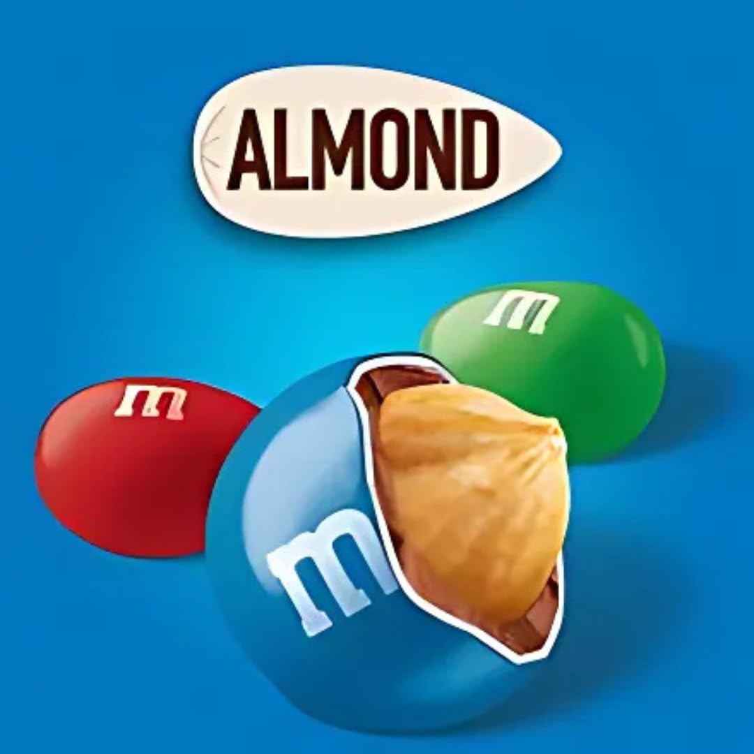 LYZAS SWEETS &   Share Size King Size Candy Bars Gift Pack of 2 Almond 2.83 oz.