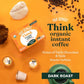 Four Sigmatic Focus Coffee K-Cups - Organic Dark Roast Coffee Pods - 10 Count