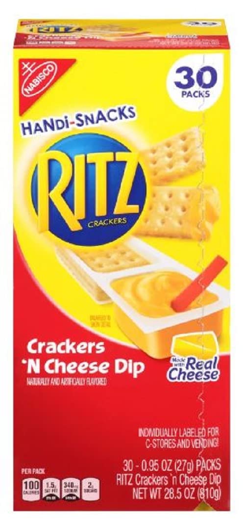 Nabisco Handi-Snacks Ritz Crackers N Cheese Dip - 30 Pack – Groceryeshop