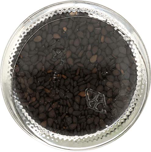 Spicely Organic Sesame Seeds Black Whole 2.00 Ounce Jar Certified Gluten Free