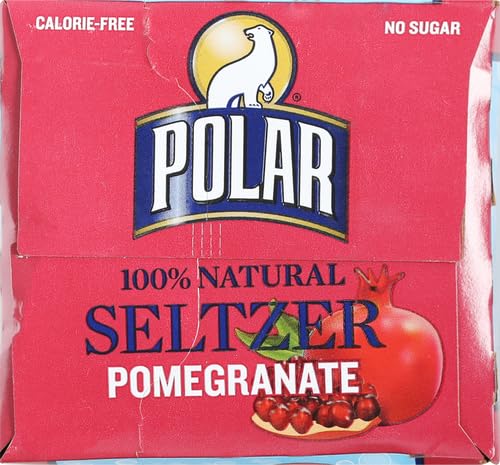 Polar Beverage Pomegranate Seltzer, 12 Fl Oz., 12 Ct
