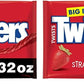 TWIZZLERS Twists Strawberry Flavored Licorice Style, Easter Candy Big Bag, 32 oz (Pack of 2)