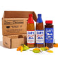 Zab's Hot Sauce 3-Pack Gift Set | Original and St. Augustine Style (2-Pack, 6 Fl. Oz) and Hot Honey (1-Pack 12 Fl. Oz) | Signatu