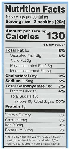 Back to Nature Classic Creme Sandwich Cookies - Plant-Based, Non-GMO - 9 Ounce Pack - Brown and White