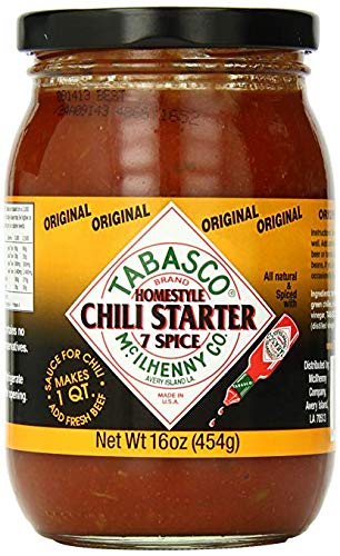 Tabasco Seven Spice Chili Starter 16 Oz (Pack Of 6)
