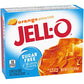 Jell-O Orange Gelatin Dessert Mix, 0.3 oz Boxes, Pack of 6