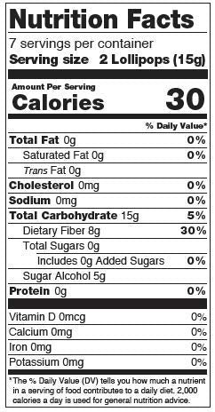 Dr. Johns Healthy Sweets Sugar Free Chocolate Lollipops, 14 Count, 3.85 OZ