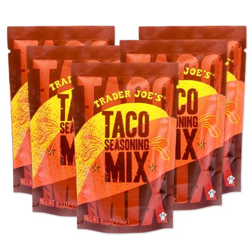 Trader Joes Spice And Seasoning Mix - Taco Seasoning, 5 Count Pack