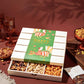 Thanksgiving Mixed Nuts Gift Basket, Enhanced Assorted Gourmet Nuts In Wooden Crate, Holiday Themed Packaging, Bonnie And Pop
