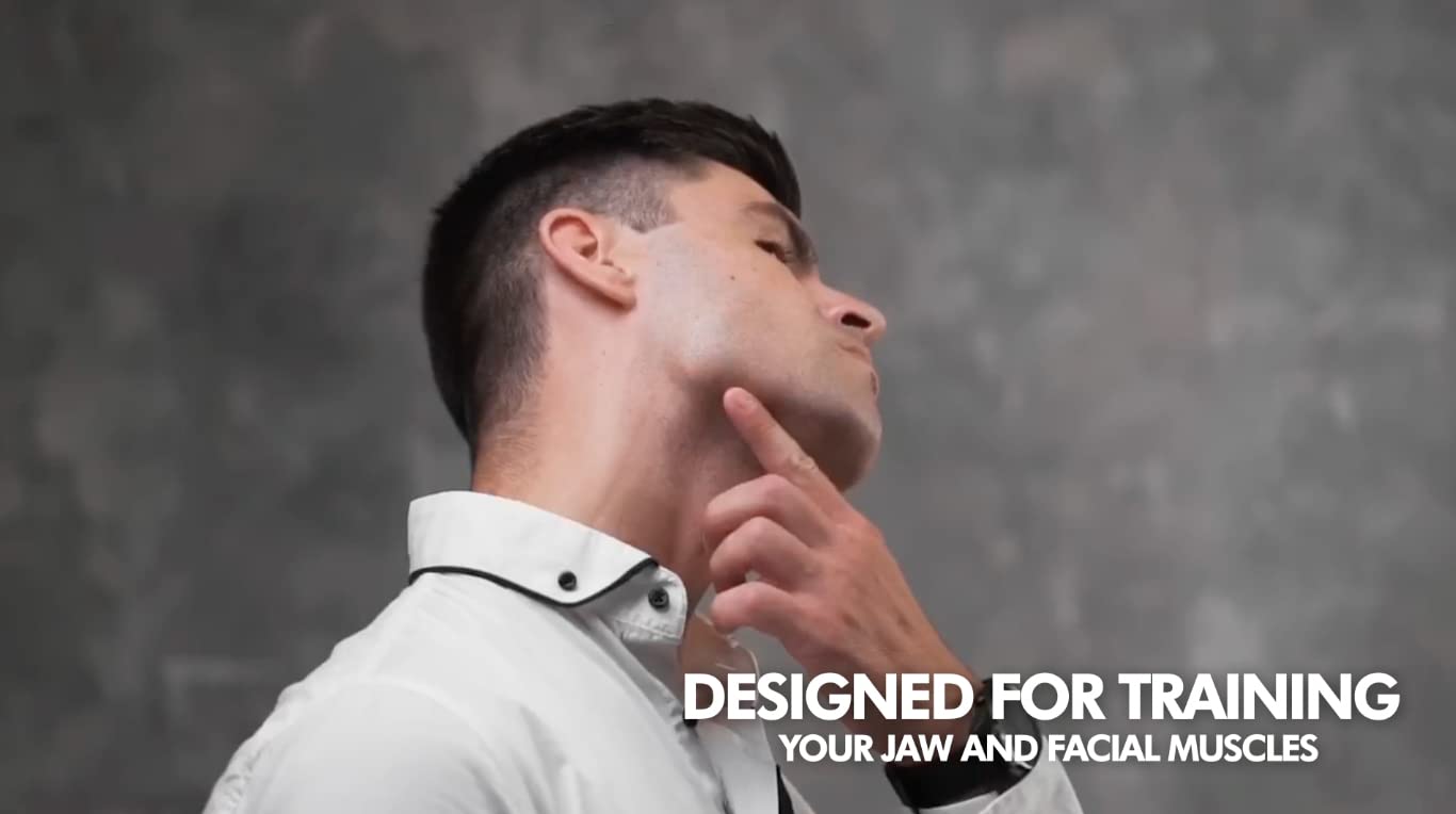 Jawliner® - Pioneers The Toughest Handmade 15X Harder Jawline Gum Includes 12 Weeks Coaching - Sugar-Free Ginger Lime Hard Gum - Jawline Exerciser For Mewing - Chewing Gum Shaping Jaw (2 Months Pack)