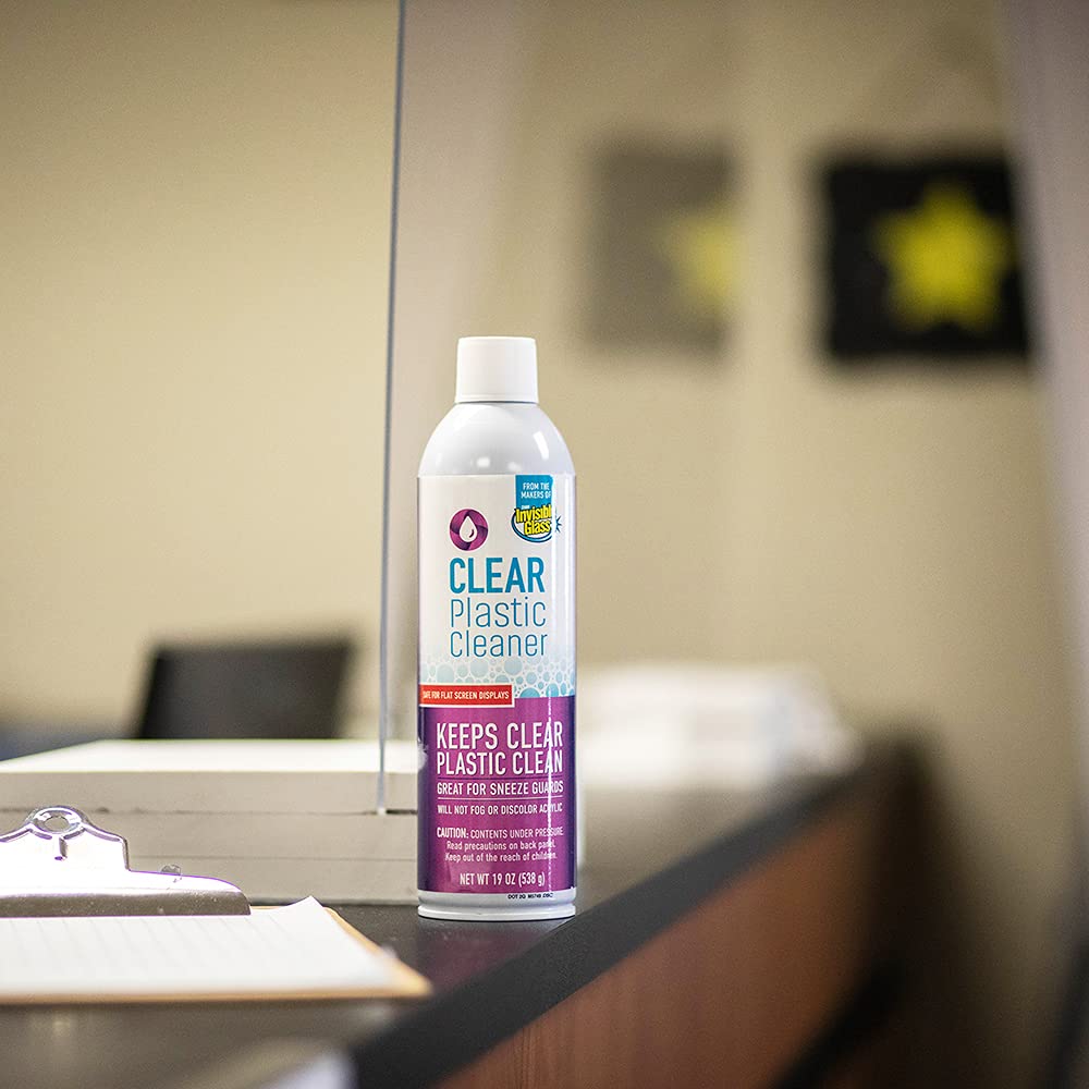 Invisible Glass 91014 19-Ounce Screen And Plastic Cleaner Protectant And Polish Anti-Fog And Anti-Static For Plastic Surfaces To
