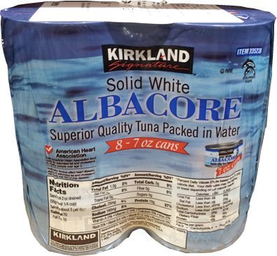 Kirkland Signature Albacore tuna 198gX8 cans