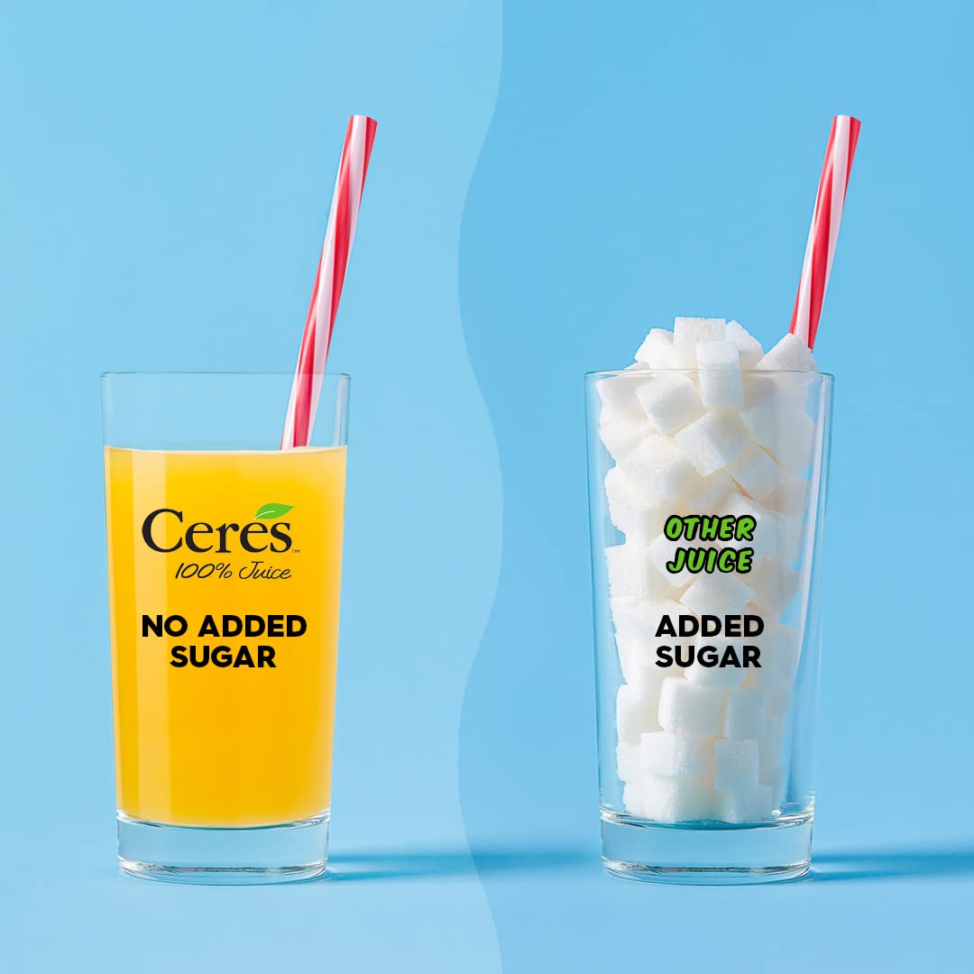 Ceres 100% All Natural Pure Fruit Juice Blend Variety Pack - Mango, Medley Of Fruits, & Passion Fruit - Rich In Vitamin C, No Ad