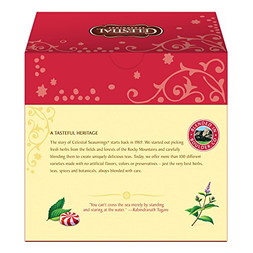 Celestial Seasonings Herbal Tea Peppermint 40 Count Pack