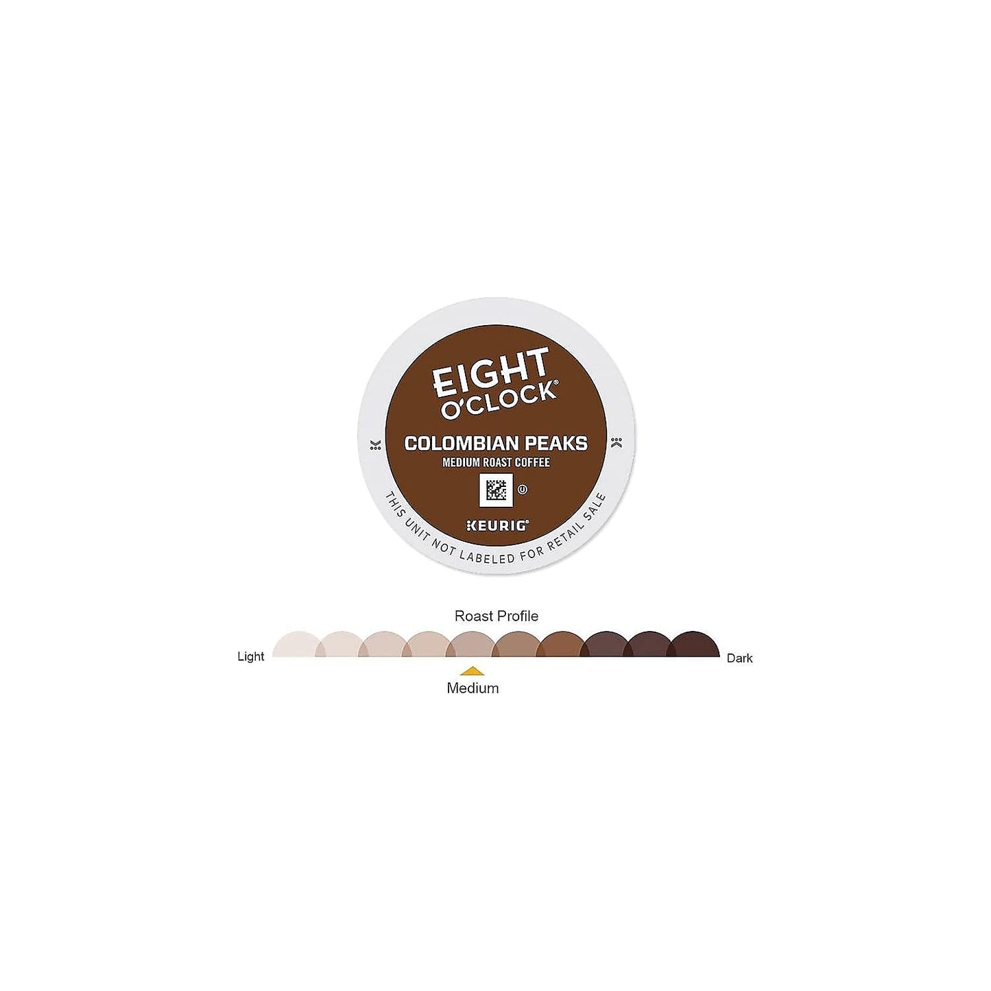 Eight O Clock Coffee, Colombian Peaks, 96 Count