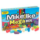Mike & Ike Mega Mix 10 Flavors Chewy Flavored Candy 5 Oz Theater Box, Assorted Fruit, 12 Count