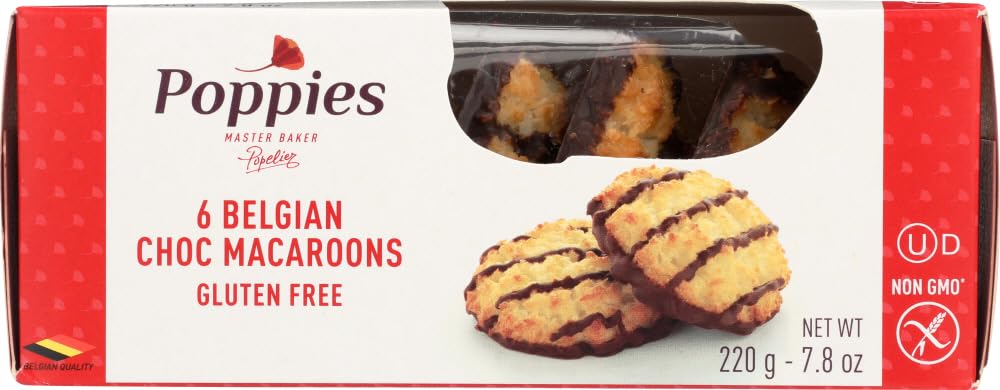 Poppies Cookie Macrn Choc Drzl