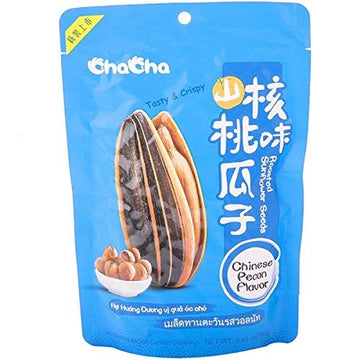Chacha Roasted Sunflower Seeds Chinese Pecan Flavor, (3 Pack, Total Of 16.92Oz)