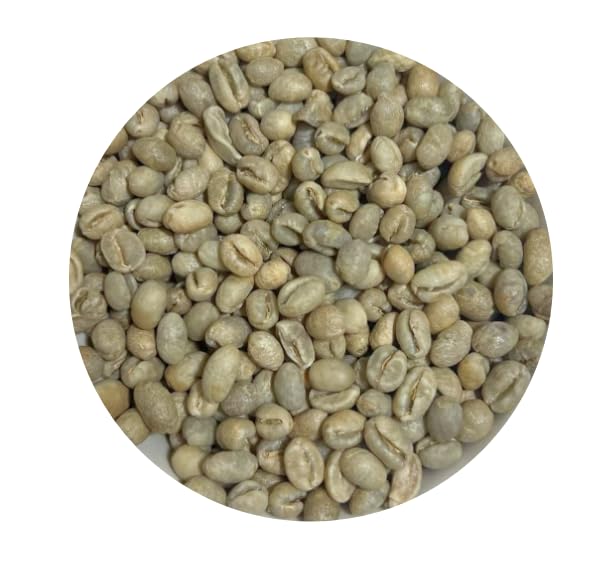 Roastika - Premium Green Coffee Bean - 20lb - single Origin from Tanzania Peaberry Kilimanjaro - Unroasted Coffee Bean