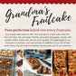 Beatrice Bakery Co. No Sugar Added Fruitcake, 24 oz Box, Grandmas Fresh Dessert