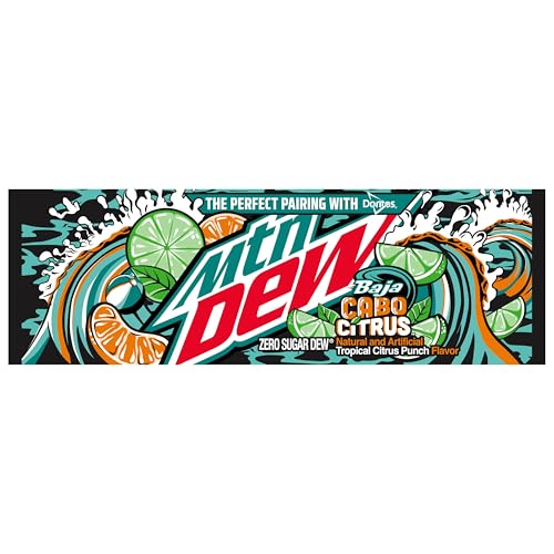 Mtn Dew Baja Cabo Citrus Lto 12Oz12Pk - Zero Sugar