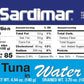 Sardimar Chunk Light Tuna in Water, Pack of 6 - 4.94 Ounces Each, Ready to Eat Canned Meals