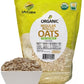 McCabe Organic Rolled Oats - Rich in Fiber & Minerals - 32 Oz (Pack of 2) - USDA & CCOF Certified - Product of USA